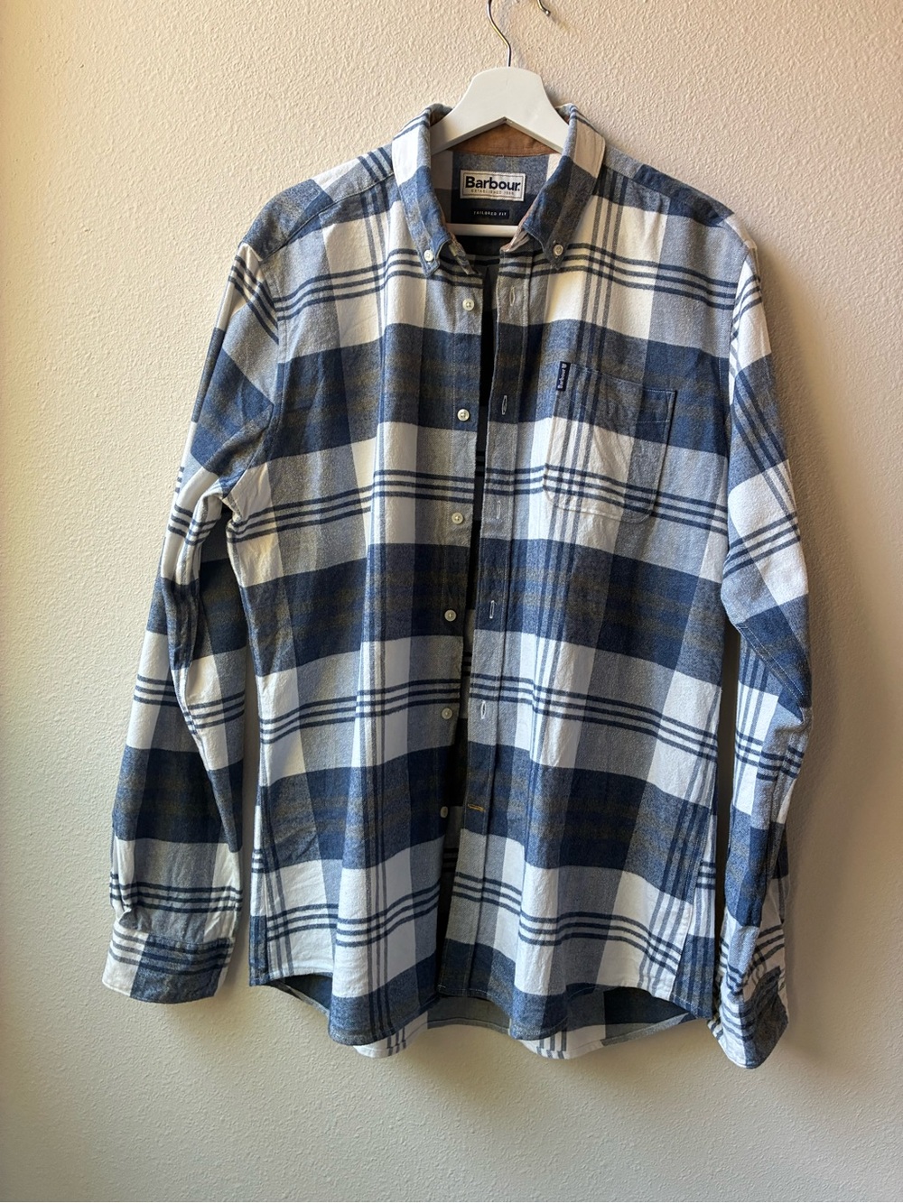 Barbour Highland Check 16 Tailored Shirt (Size:M) - Picture 3 of 15